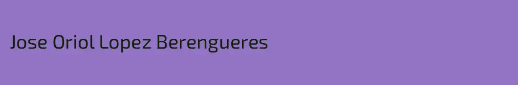 Jose Oriol Lopez Berengueres